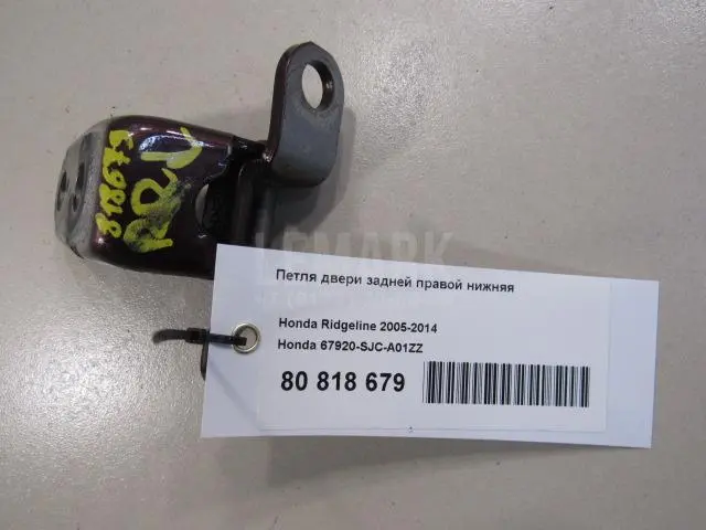 Петля двери задней правой нижняя