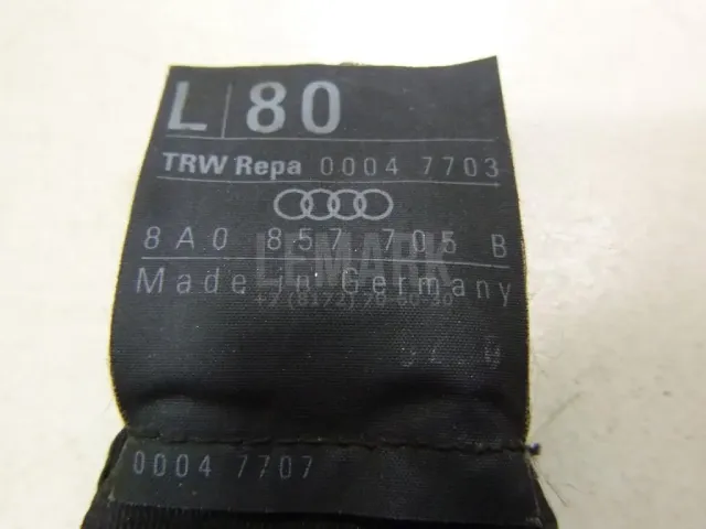 Ремень безопасности для  Audi 80/90 [B4] 1991-1995