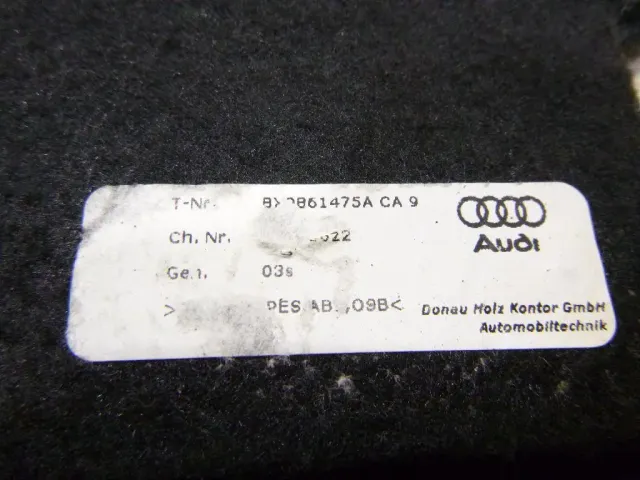 Пол багажника для  BMW 7-serie E65/E66 2001-2008