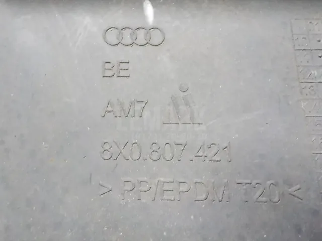 Юбка задняя для  Audi A3 [8PA] Sportback 2004-2013