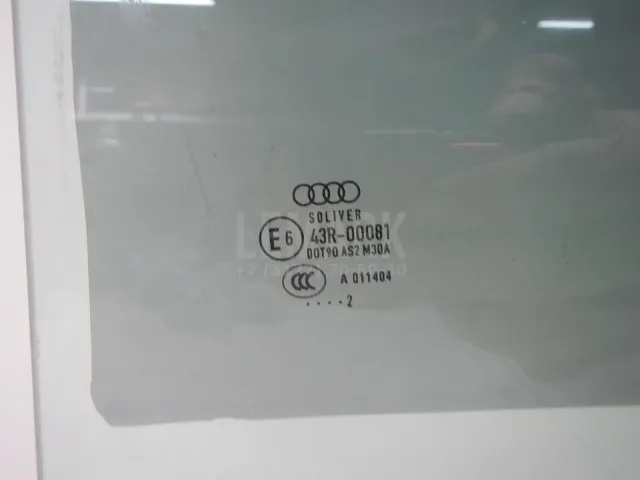 Стекло двери задней левой для  Audi Q8 (4MN) 2018