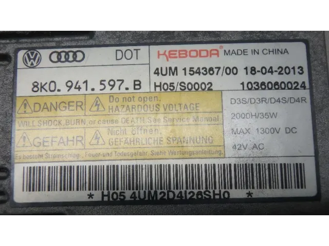Блок ксеноновой лампы для  Audi A6 [C5] 1997-2004