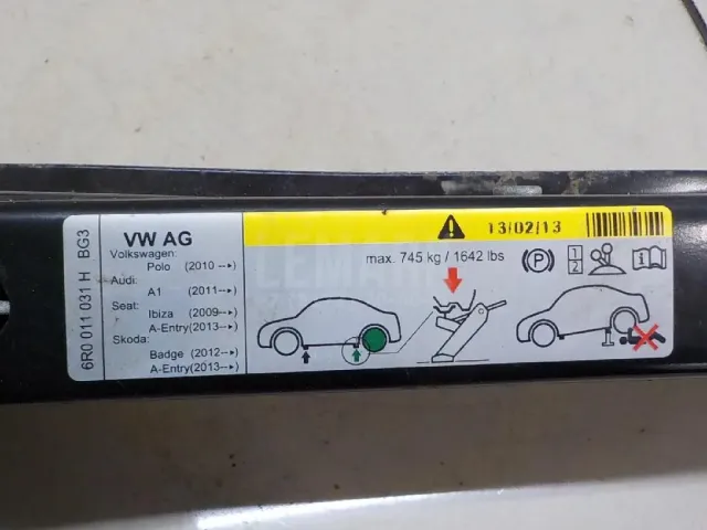 Домкрат для  BAW