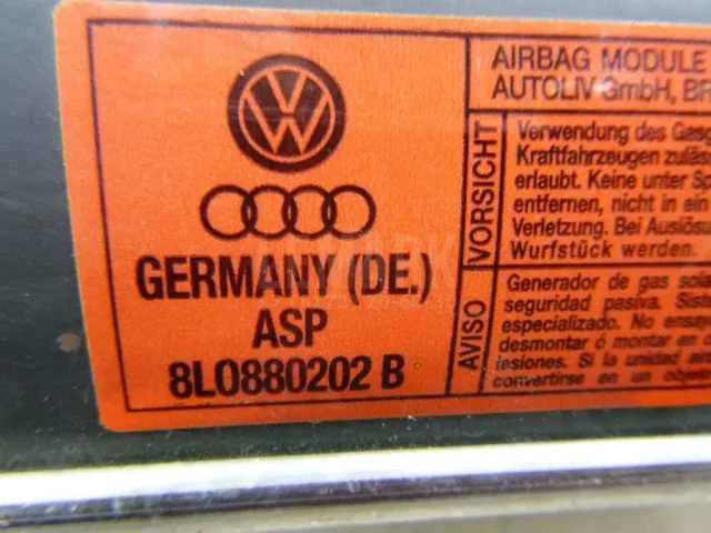 Подушка безопасности пассажирская (в торпедо) для  Audi A8 [4D] 1999-2002