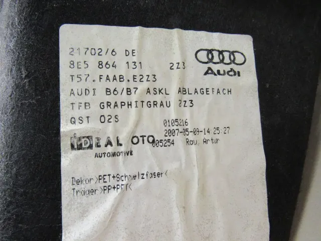 Контейнер в багажник для  Fiat Albea 2002-2012