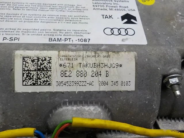 Подушка безопасности пассажирская (в торпедо) для  Audi A7 (4G8) 2011-2018