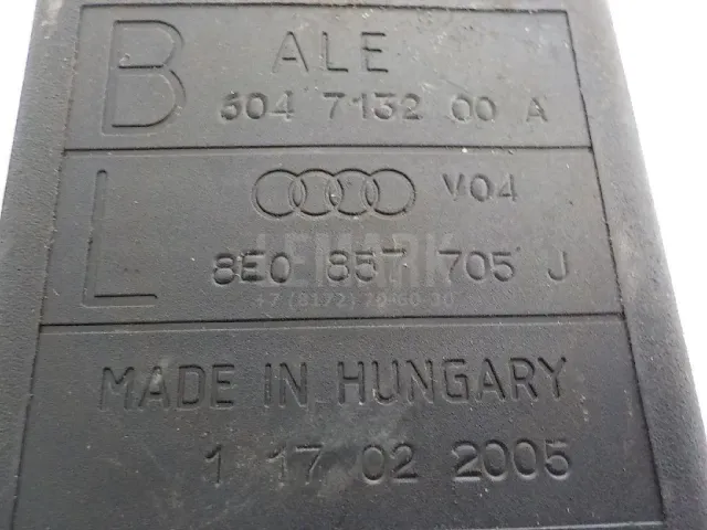Ремень безопасности с пиропатроном для  Audi A5/S5 [8T] Coupe/Sportback 2007-2016