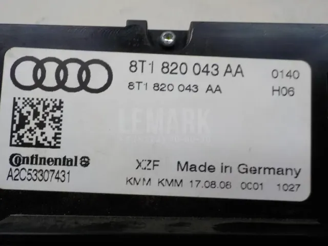 Блок управления климатической установкой для  BMW Z4 E85/E86 2002-2008