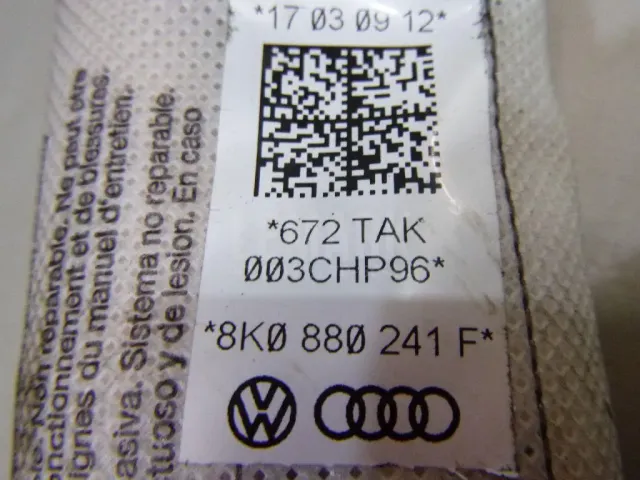 Подушка безопасности боковая (в сиденье) для  Audi A4 [B6] 2000-2004