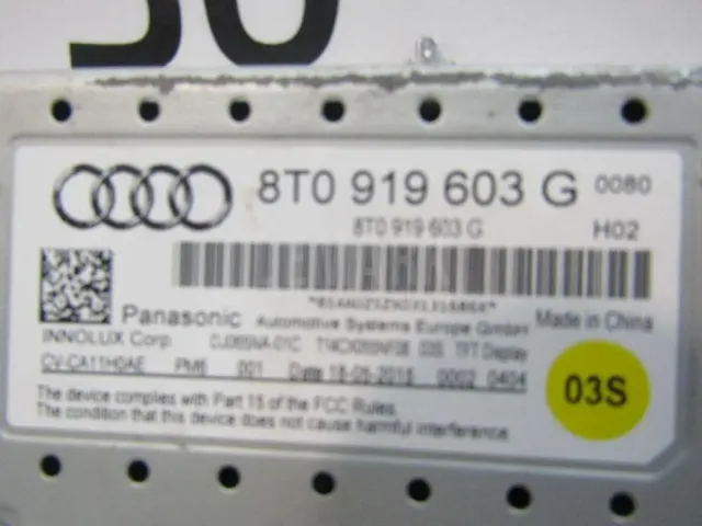 Дисплей информационный для  Audi A7 (4G8) 2011-2018