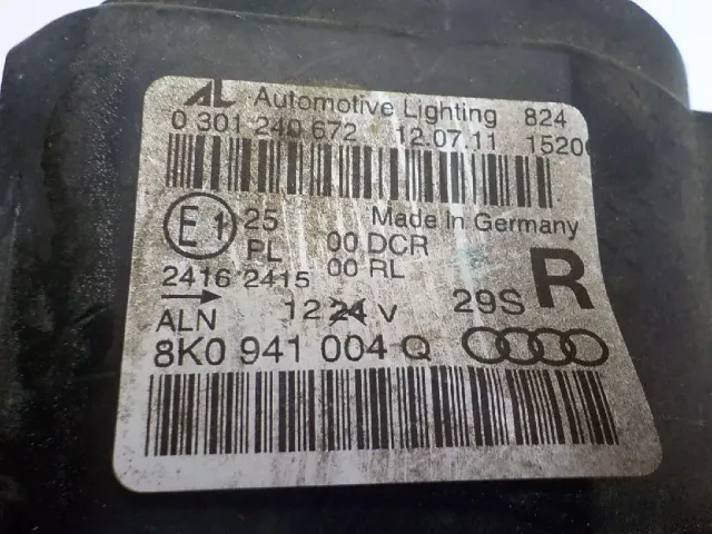 Фара правая для  Audi TT(8J) 2006-2015