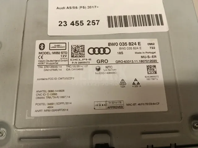 Магнитола для  Audi Q3 (F3B) 2018