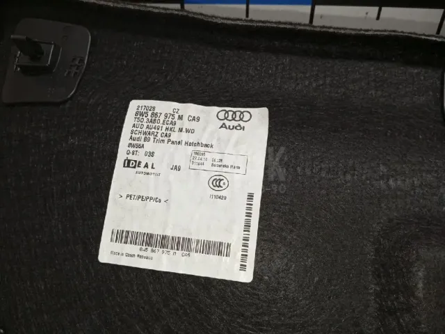 Обшивка крышки багажника для  Audi A3 (8L1) 1996-2003