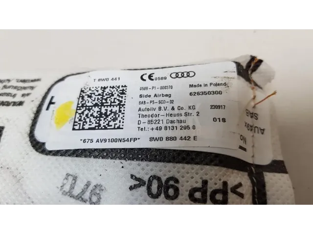 Подушка безопасности боковая (в сиденье) для  Audi A4 (B9) Allroad 2016
