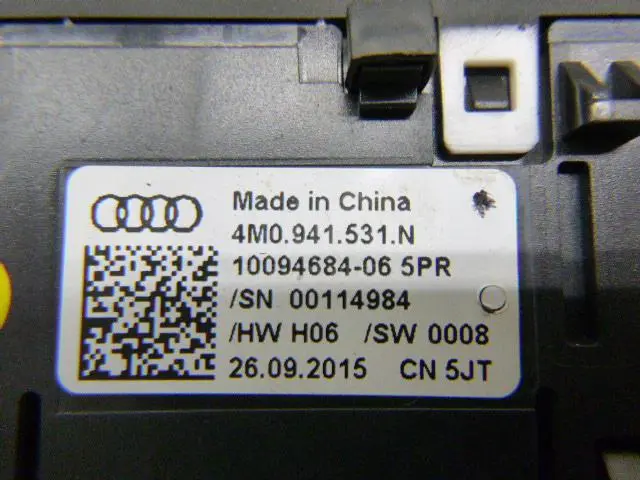 Переключатель света фар для  Audi Q5 [8R] 2008-2017
