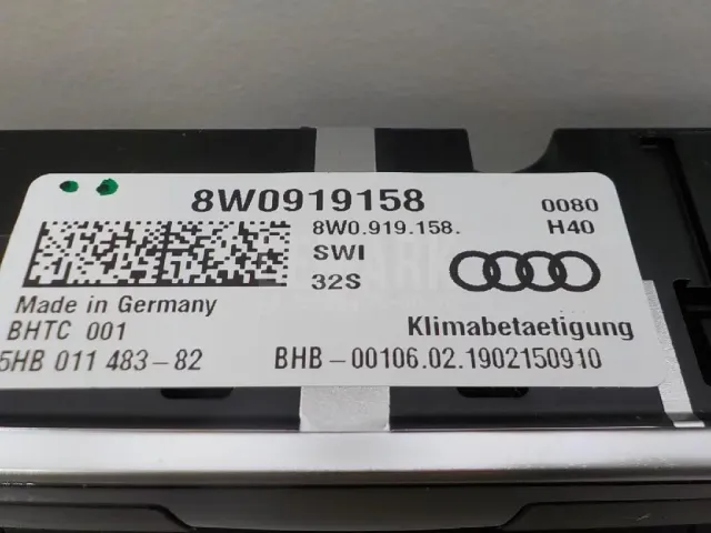 Блок управления климатической установкой для  Audi A5/S5 [8T] Coupe/Sportback 2007-2016
