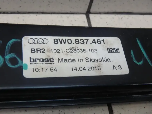 Стеклоподъемник электр. передний левый для  Audi A5/S5 [8T] Coupe/Sportback 2007-2016