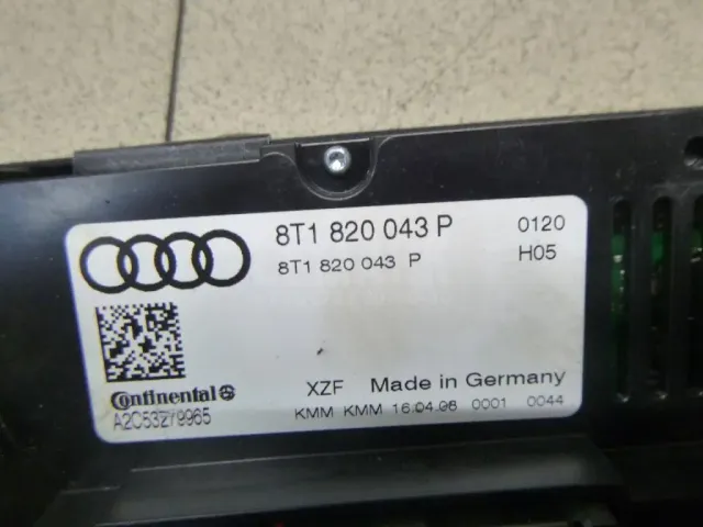Блок управления климатической установкой для  Audi A1 (8X) 2010-2018