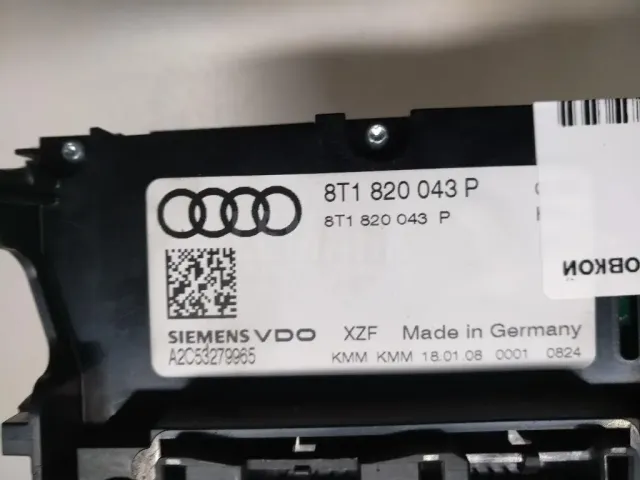 Блок управления климатической установкой для  Audi A1 (8X) 2010-2018
