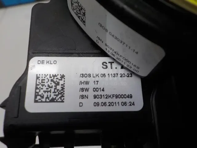 Механизм подрулевой для SRS (ленточный) для  Ford Focus IV 2018