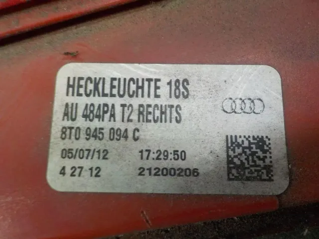 Фонарь задний внутренний правый для  Daewoo Rezzo 2000-2011