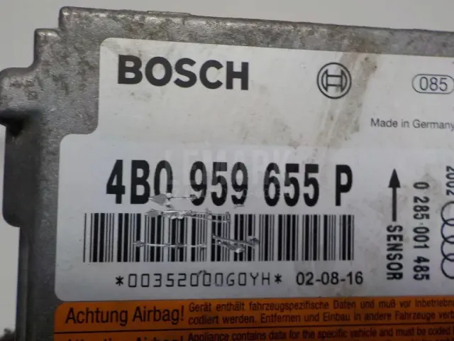 Блок управления AIR BAG для  Audi A3 [8PA] Sportback 2004-2013