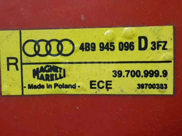 Фонарь задний правый для  Audi A4 [B9] 2015