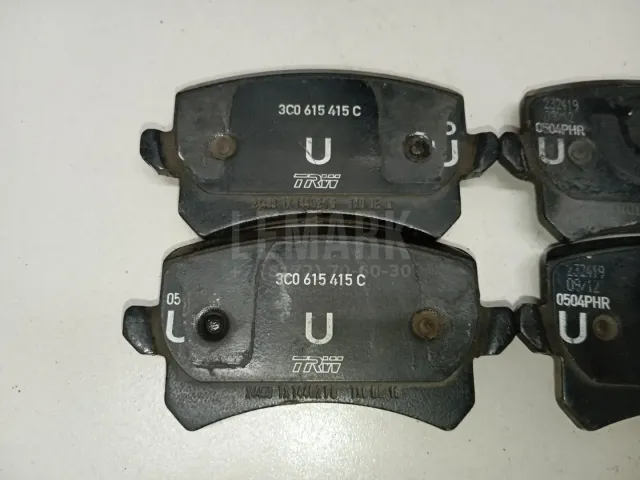 Колодки тормозные задние дисковые к-кт для  Audi A3 [8PA] Sportback 2004-2013