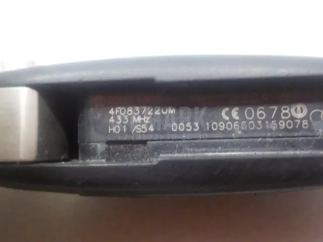 Ключ зажигания для  Audi V8 1988-1994