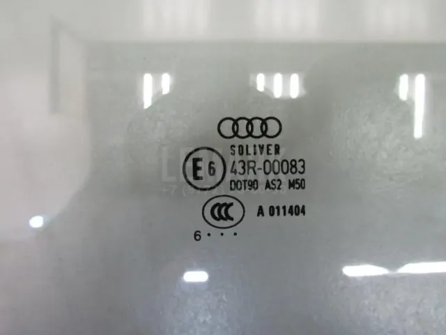 Стекло двери передней правой для  Audi A5/S5 [8T] Coupe/Sportback 2007-2016