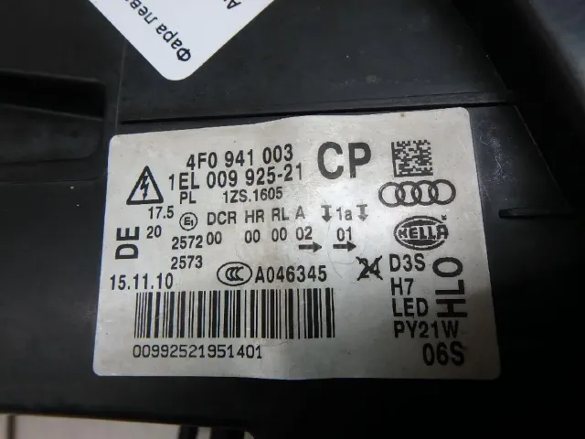 Фара левая для  Audi TT(8J) 2006-2015