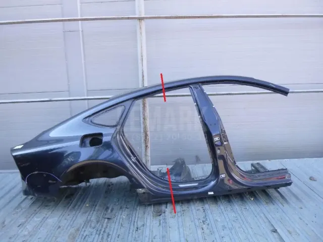 Порог со стойкой правый для  Ford Fiesta 2008-2019