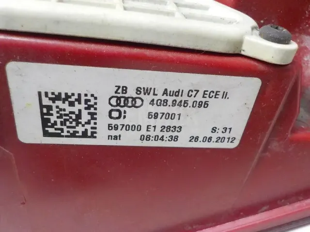 Фонарь задний наружный левый для  Brilliance V5 2011-2020