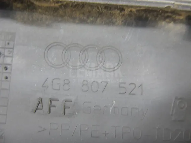 Юбка задняя для  Audi A5/S5 [8T] Coupe/Sportback 2007-2016