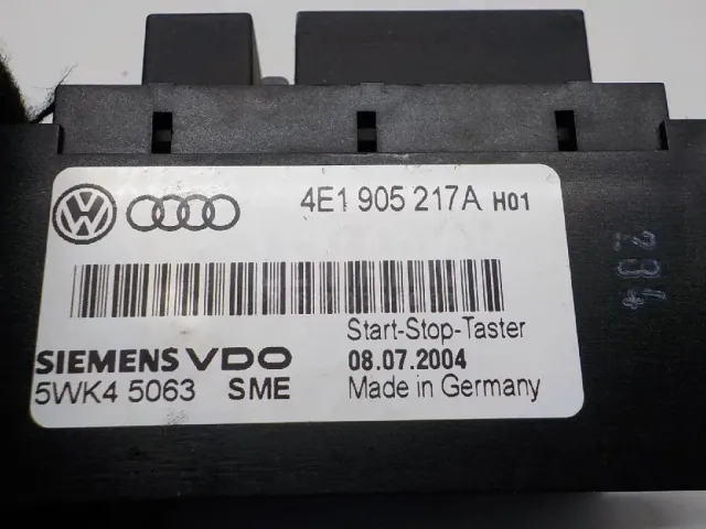 Кнопка запуска двигателя для  Audi Q6 2022