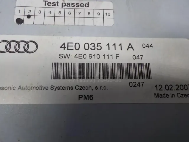 Проигрыватель CD/DVD для  Audi A8 [4H] 2010-2017