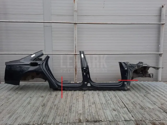 Порог со стойкой правый для  Audi 100 [C4] 1991-1994
