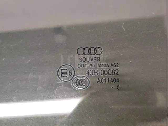 Стекло двери передней левой для  Audi 100 [C4] 1991-1994