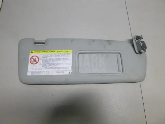 Козырек солнцезащитный (внутри) для  Audi Q6 2022