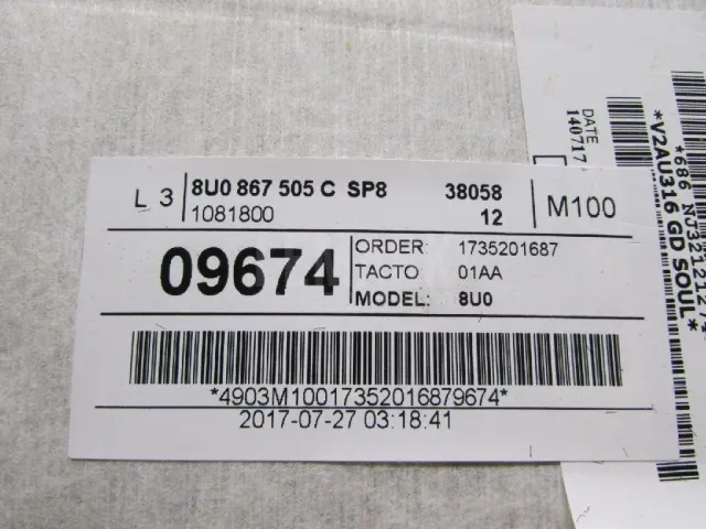 Обшивка потолка для  Dodge Nitro 2007-2011