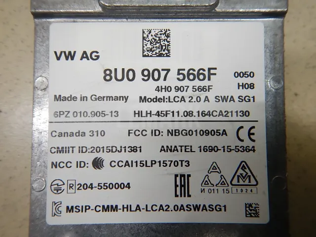 Радар BSD (Слепых зон) для  Audi A3 (8L1) 1996-2003