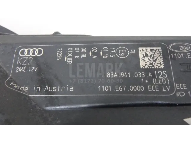Фара левая для  Audi A3 [8PA] Sportback 2004-2013