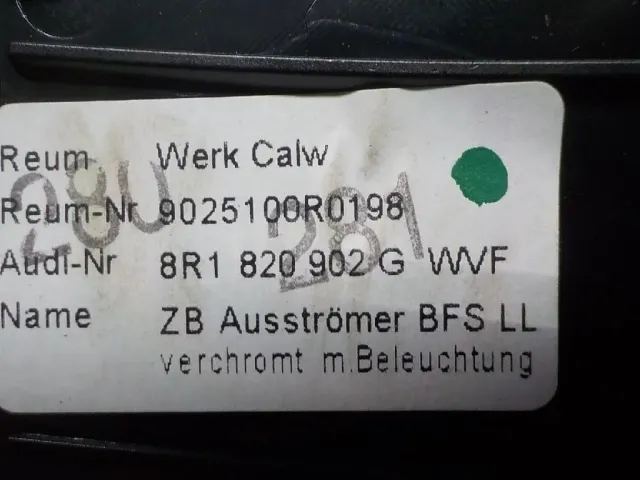 Дефлектор воздушный для  Audi A4 [B6] 2000-2004