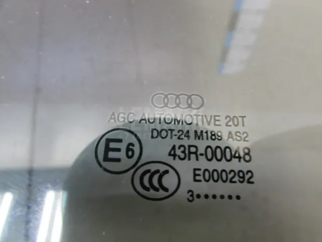 Стекло двери задней правой для  Audi 100/200 [44] 1983-1991