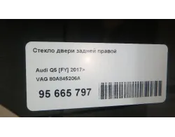 Стекло двери задней правой