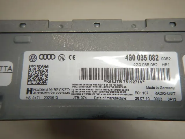 Магнитола для  Audi A4 [B6] 2000-2004