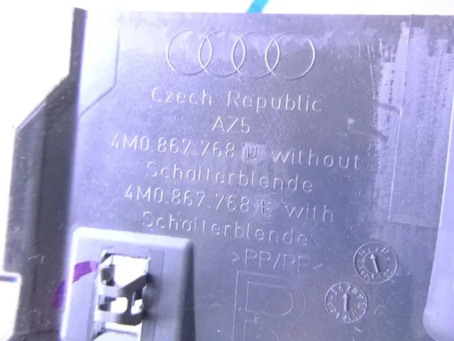 Обшивка стойки для  Audi R8 2007-2015