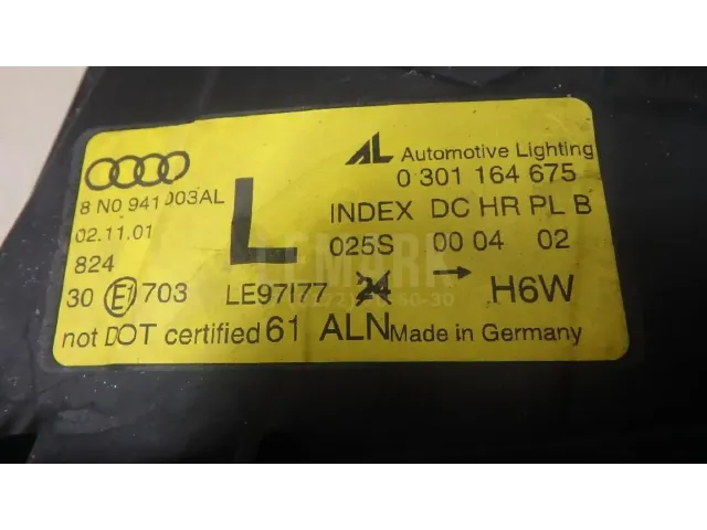 Фара левая для  Audi Q3 (8U) 2012-2018