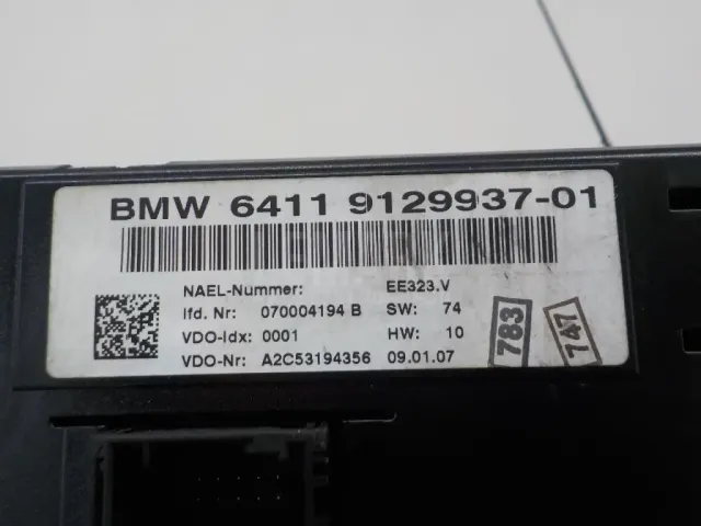 Блок управления отопителем для  BMW 5-serie E39 1995-2003