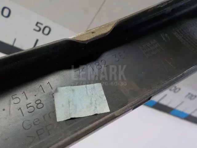 Накладка переднего бампера левая